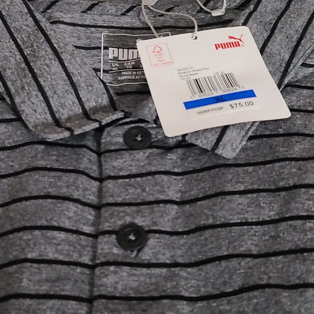 Puma men's Polyester polo Large